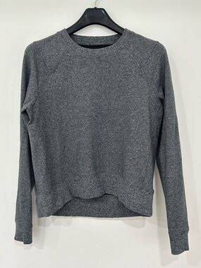 Lululemon Split Long Sleeve Crewneck Sweatshirt Gray Size 6